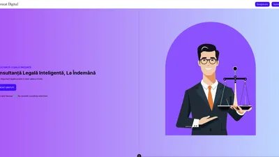 Screenshot of Avocat Digital project